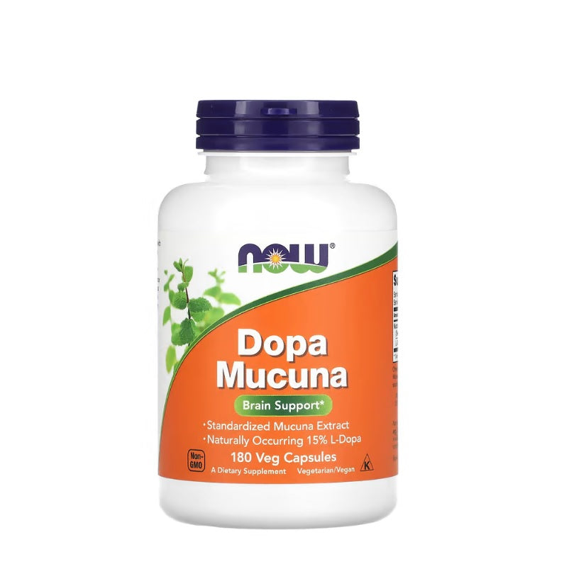 DOPA Mucuna - 180 vcaps - Now Foods