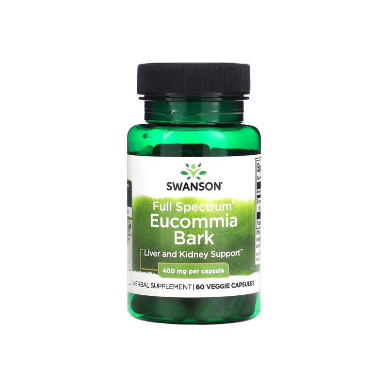 Full Spectrum Eucommia Bark, 400mg - 60 vcaps - Swanson