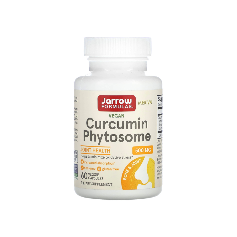 Curcumin Phytosome (Meriva), 500mg - 60 vcaps - Jarrow Formulas