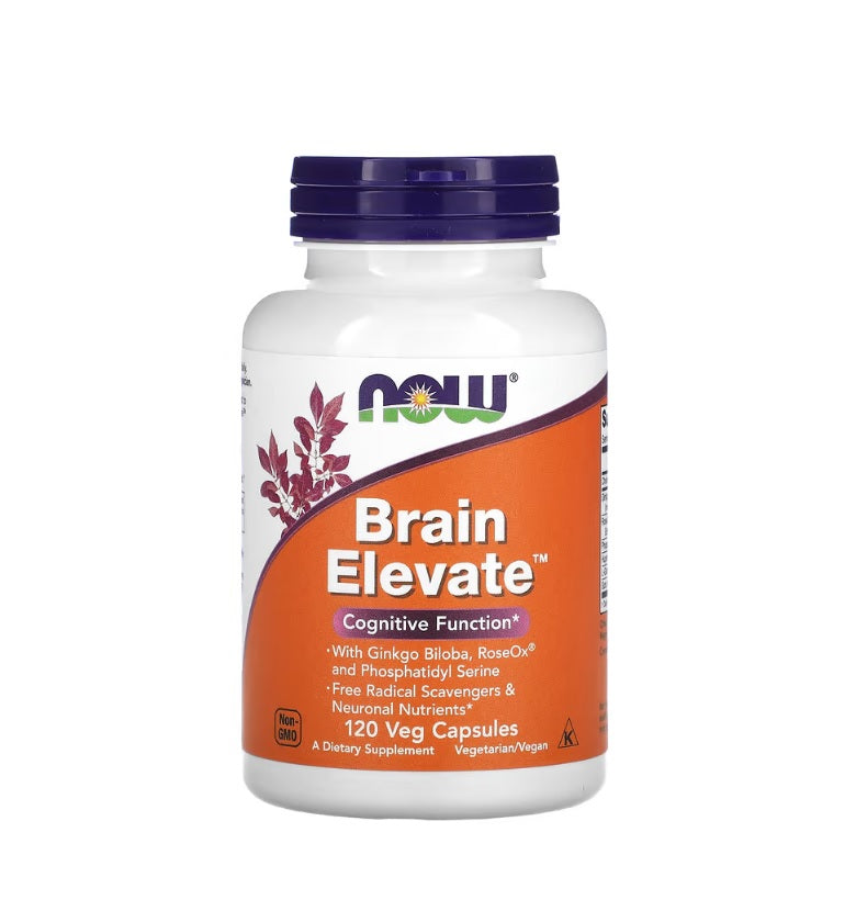 Brain Elevate - 120 vcaps - NOW Foods