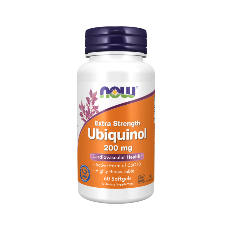 Ubiquinol, 200 mg - 60 cápsulas blandas