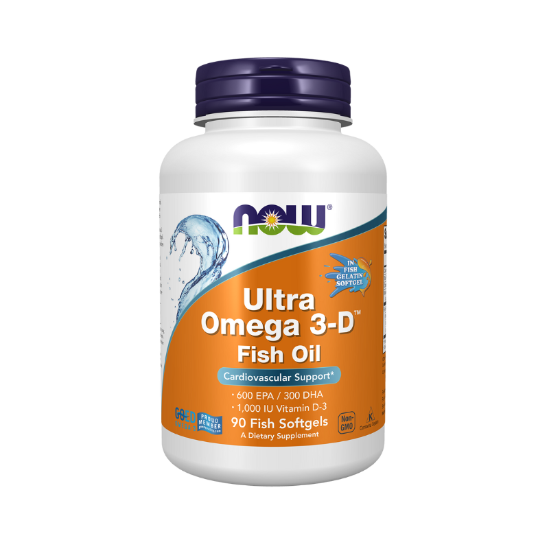 Ultra Omega 3-D con vitamina D-3 - 90 cápsulas blandas