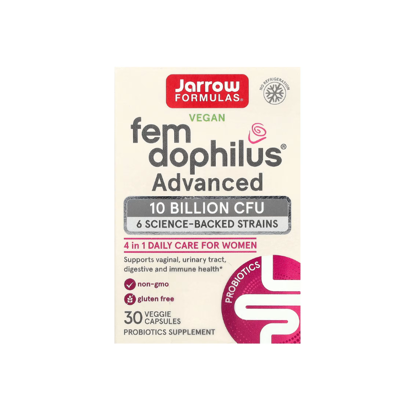 Fem-Dophilus Advanced - Shelf Stable, 10 Billion CFU - 30 vcaps