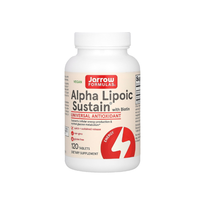 Alpha Lipoic Sustain, 300mg with Biotin - 120 tablets - Jarrow Formulas