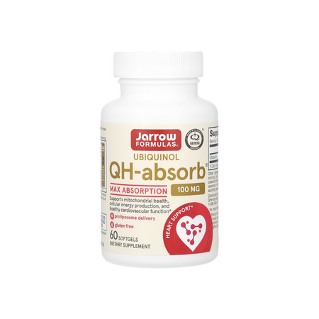 Ubiquinol QH-absorb, 100mg - 60 softgels - Jarrow Formulas