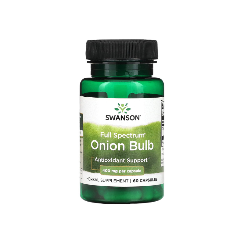 Full Spectrum Onion Bulb, 400mg - 60 caps - Swanson