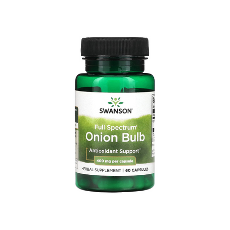 Full Spectrum Onion Bulb, 400mg - 60 caps - Swanson