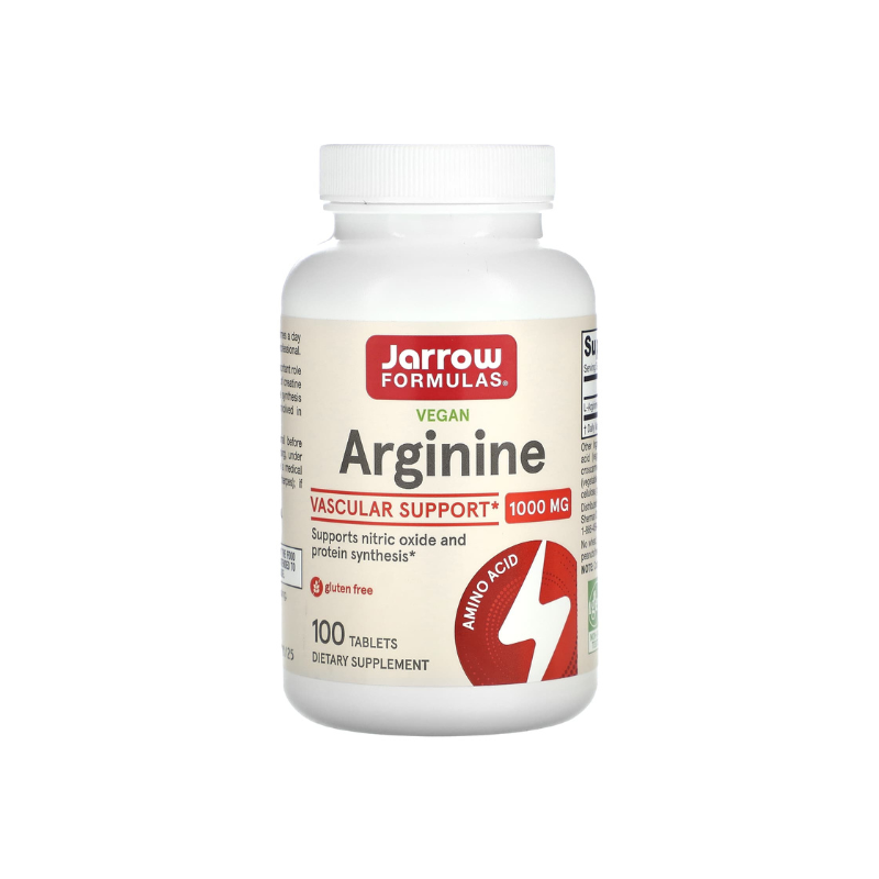 Arginine, 1000mg - 100 tablets - Jarrow Formulas