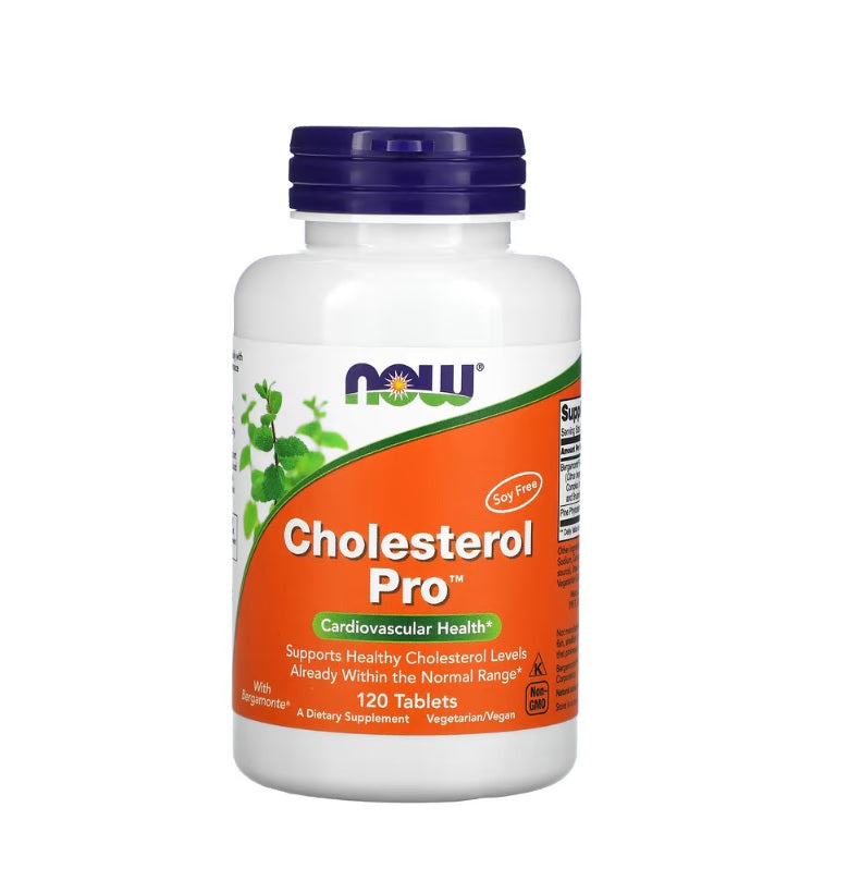 Cholesterol Pro - 120 tablets - Now Foods