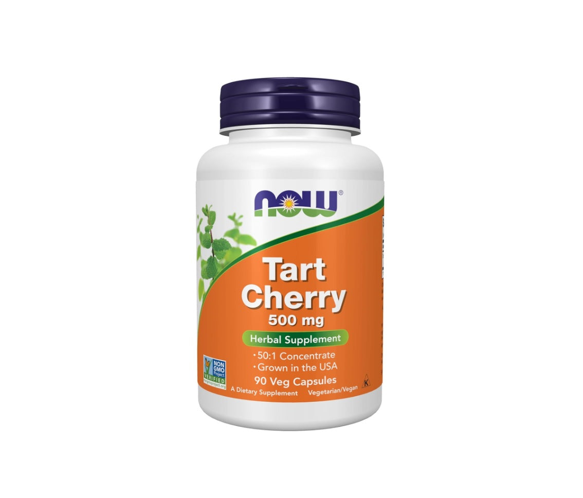 Tart Cherry, 500mg - 90 vcaps - NOW Foods