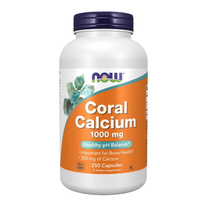 Calcio Coral, 1000mg - 250 cápsulas