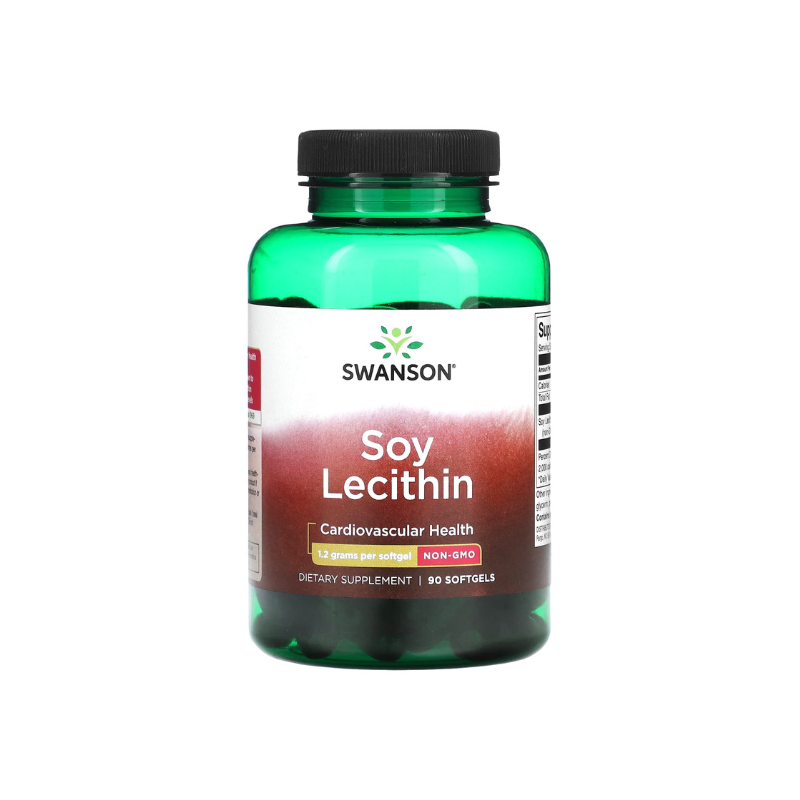 Lecithin Non-GMO, 1200mg - 90 softgels - Swanson