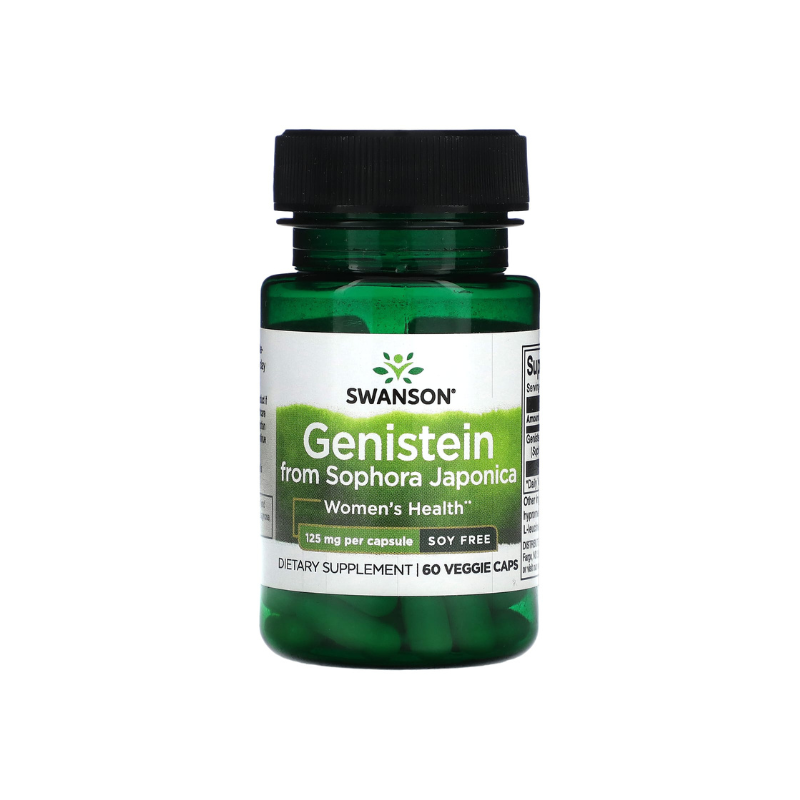 Genistein from Sophora Japonica, 125mg - 60 vcaps - Swanson