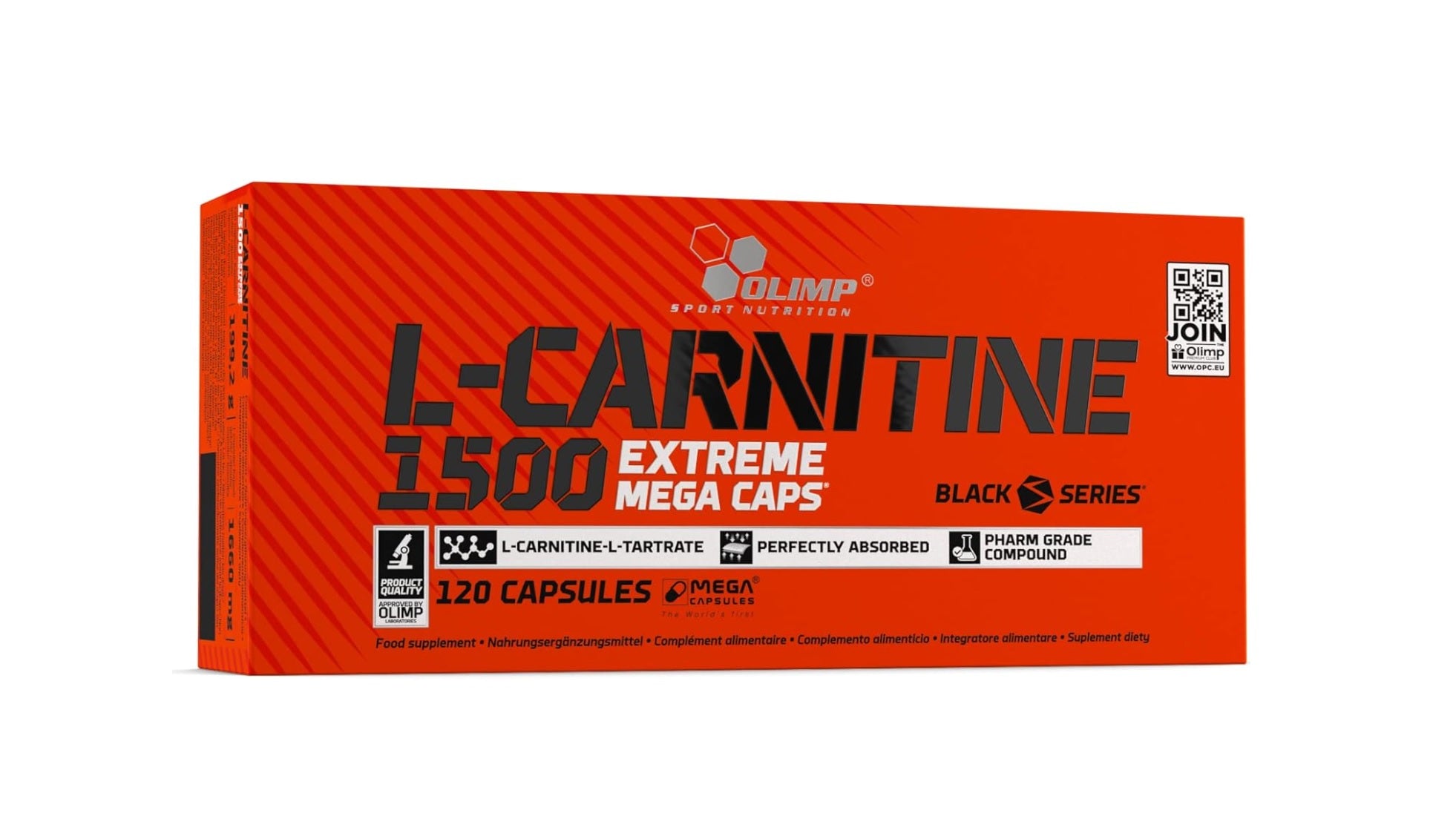 L-Carnitine 1500 Extreme - 120 caps - Olimp Nutrition