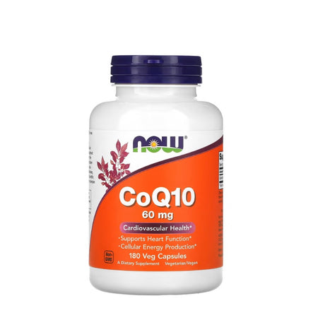 CoQ10, 60mg - 180 vcaps - Now Foods