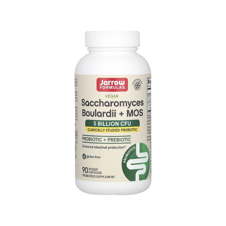 Saccharomyces Boulardii + MOS - 90 vcaps - Jarrow Formulas