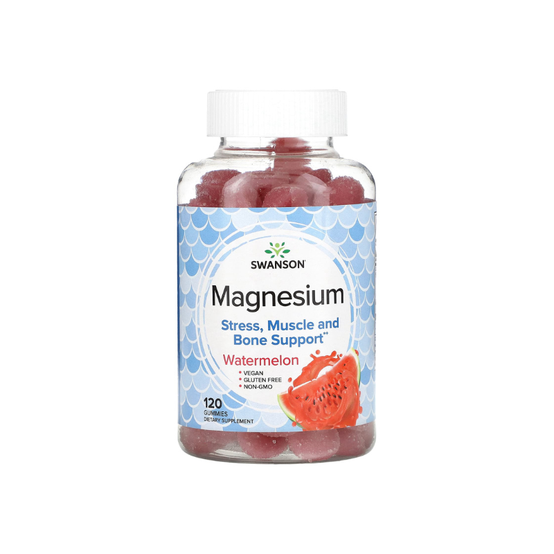 Magnesium Gummies, Watermelon - 120 gummies - Swanson