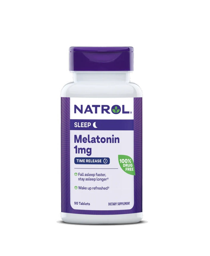 Melatonin Time Release, 1mg - 90 tablets - Natrol