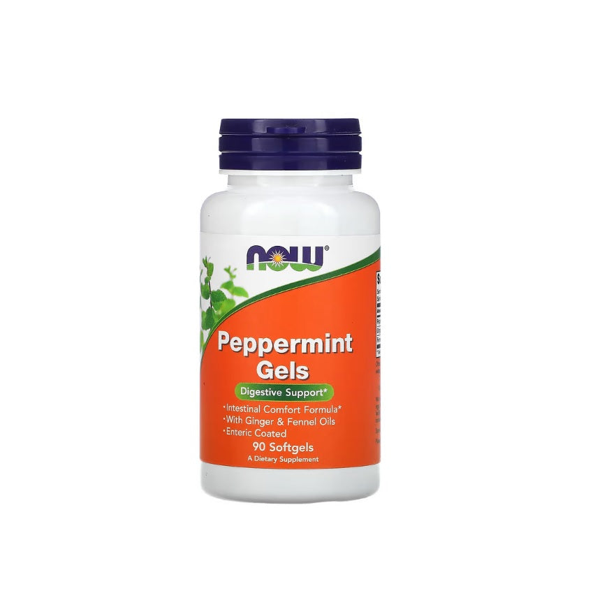 Peppermint Gels - 90 softgels - NOW Foods