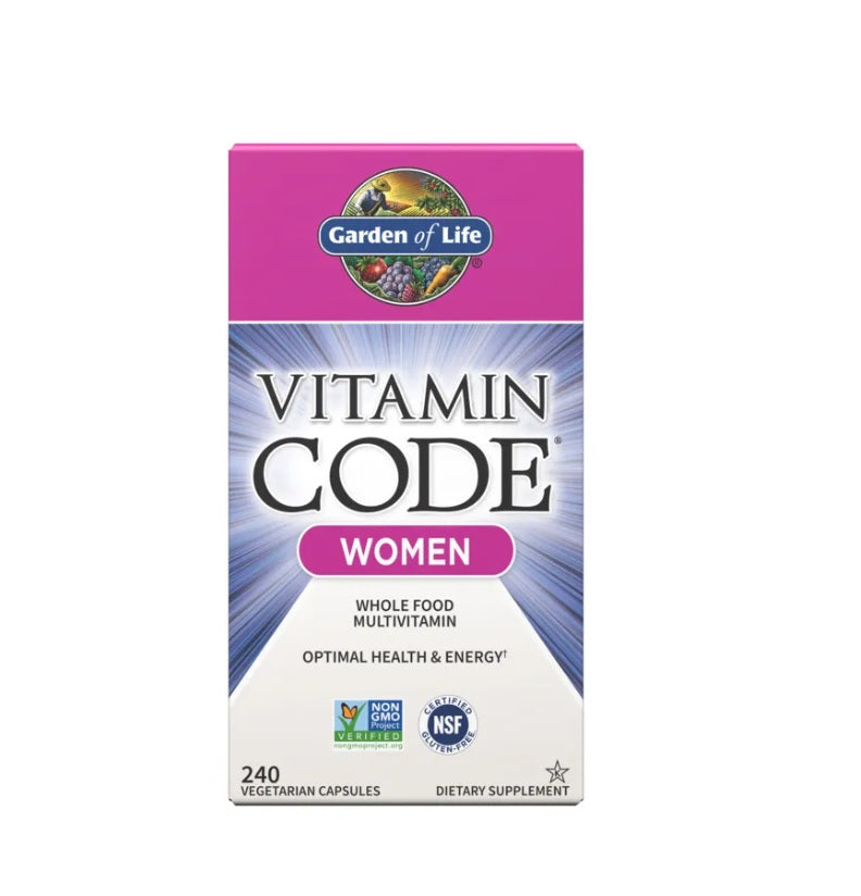 Vitamin Code Women - 240 vcaps - Garden of Life