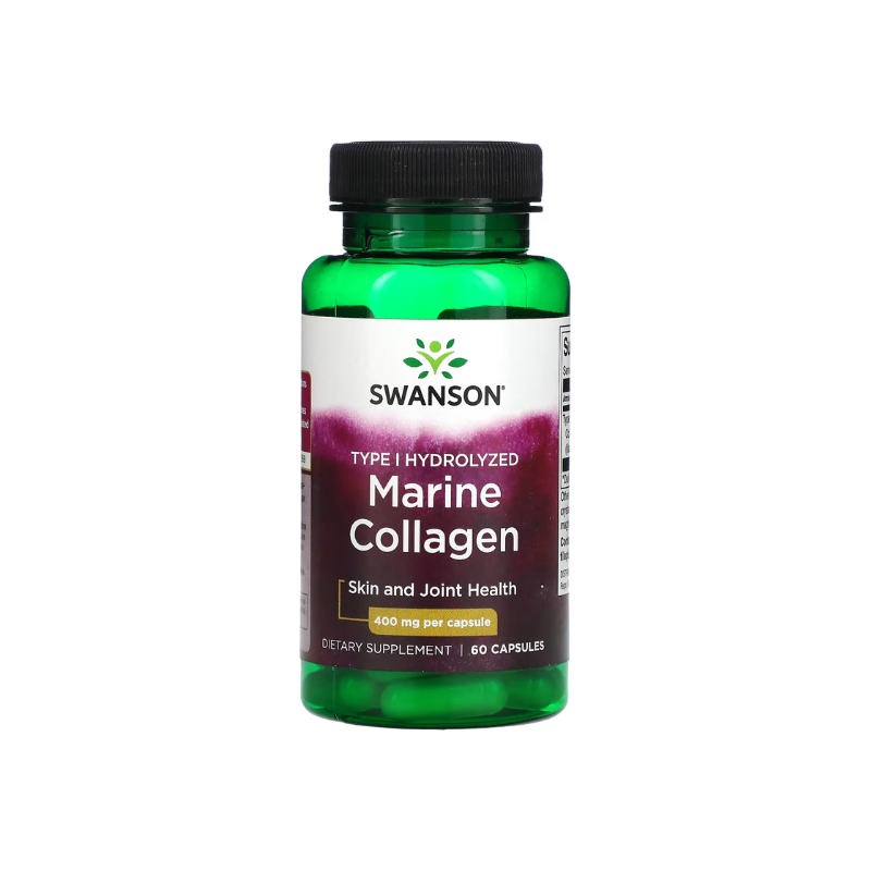 Type I Hydrolyzed Marine Collagen - 60 caps