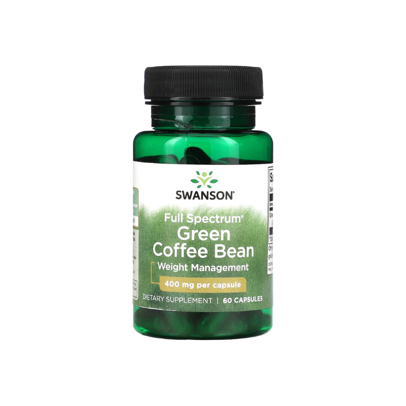 Full Spectrum Green Coffee Bean, 400mg - 60 caps - Swanson