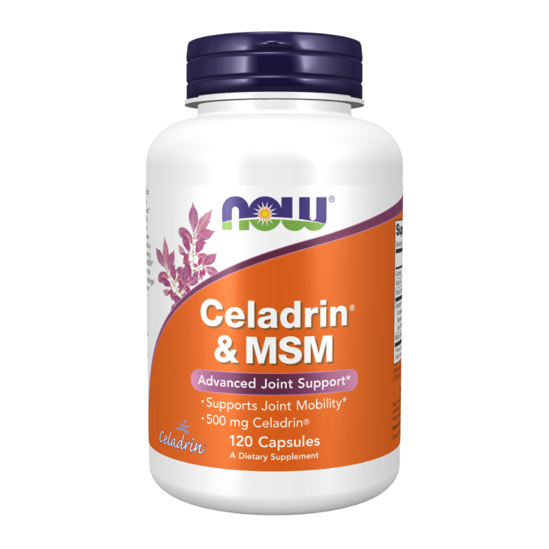 Celadrín y MSM, 500 mg - 120 cápsulas