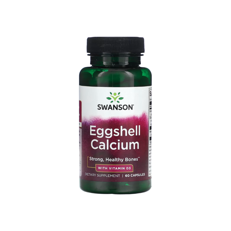 Eggshell Calcium with Vitamin D-3 - 60 caps - Swanson