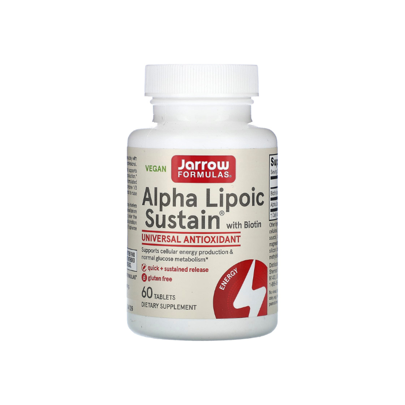 Alpha Lipoic Sustain, 300mg with Biotin - 60 tablets - Jarrow Formulas