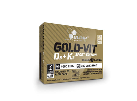 Gold Vit D3 + K2 Sport Edition - 60 caps - Olimp Nutrition