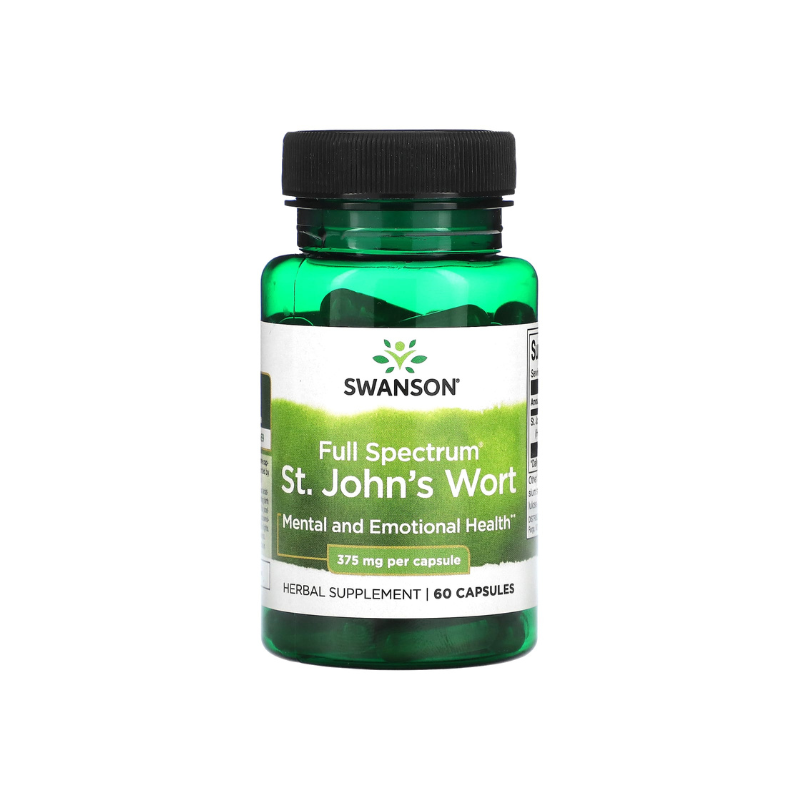 Full Spectrum St. John's Wort, 375mg - 60 caps - Swanson