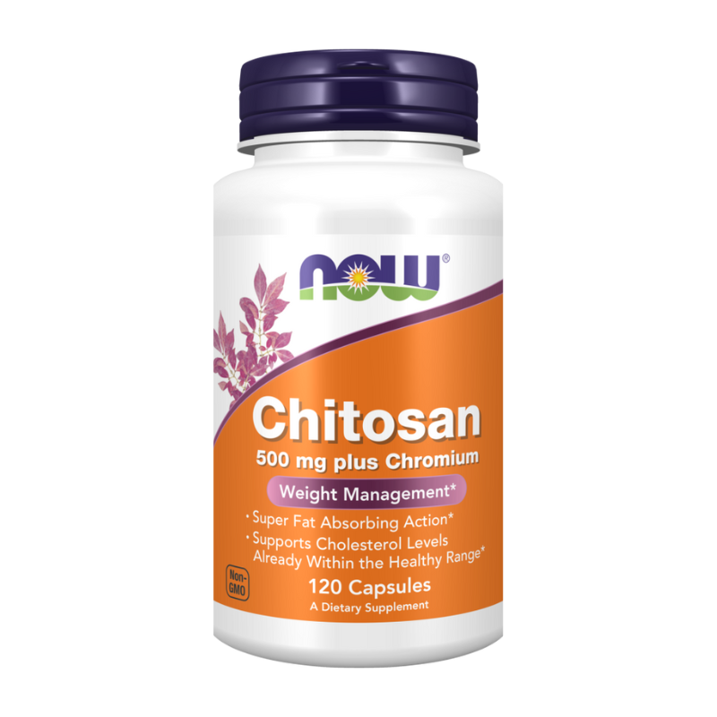 Chitosano, 500 mg più cromo - 120 vcaps