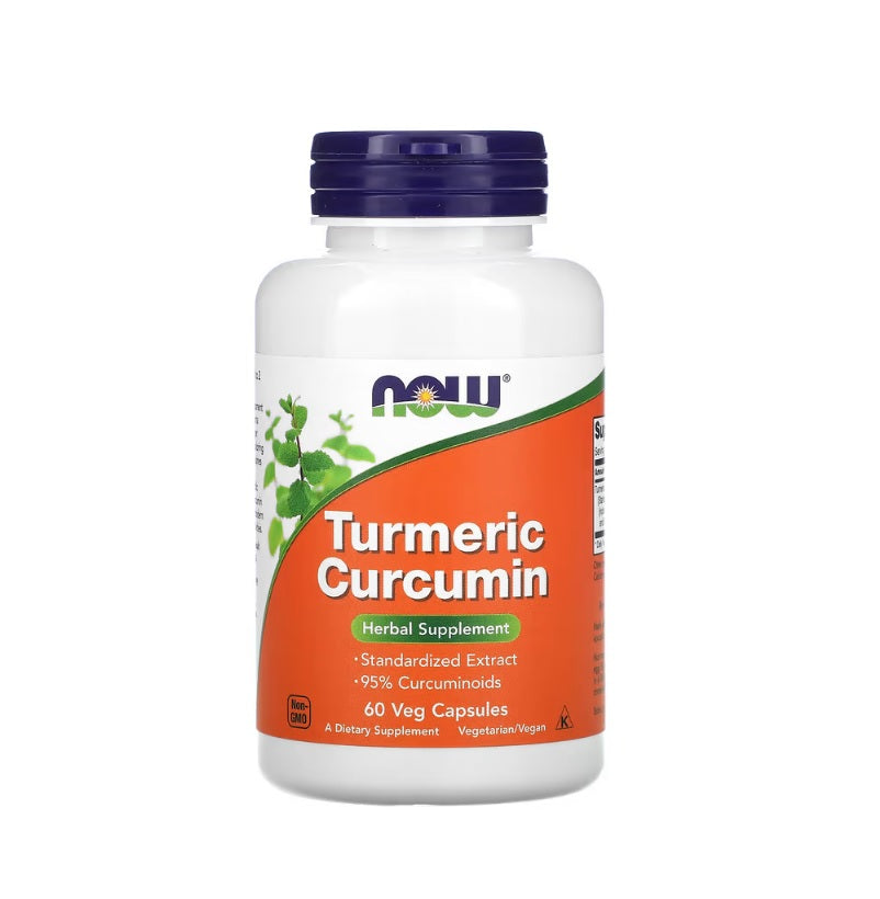 Curcumin - 60 vcaps - Now Foods