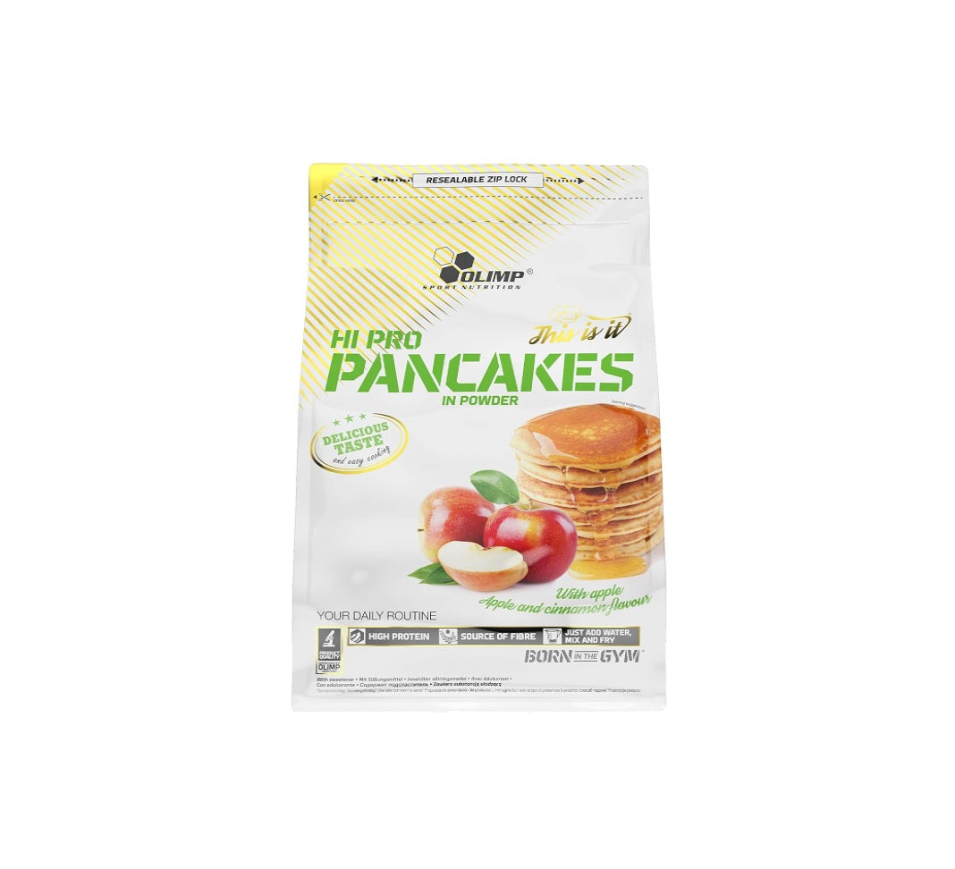 Hi Pro Pancakes, Apple &amp; Cinnamon - 900 grams - Olimp Nutrition