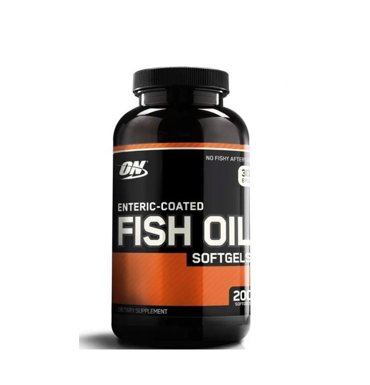 Fish Oil - Enteric Coated - 200 softgels - Optimum Nutrition