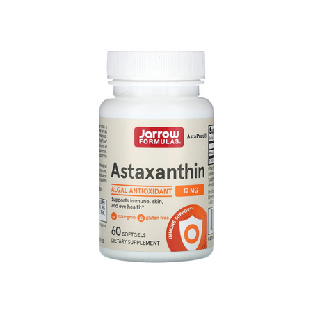 Astaxanthin, 12mg - 60 softgels - Jarrow Formulas