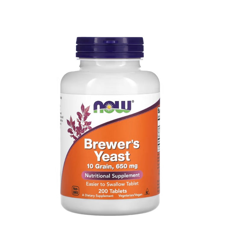 Brewer's Yeast, Powder - 200 grams - NOW Foods