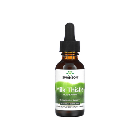 Milk Thistle Liquid Extract - 29 ml. - Swanson