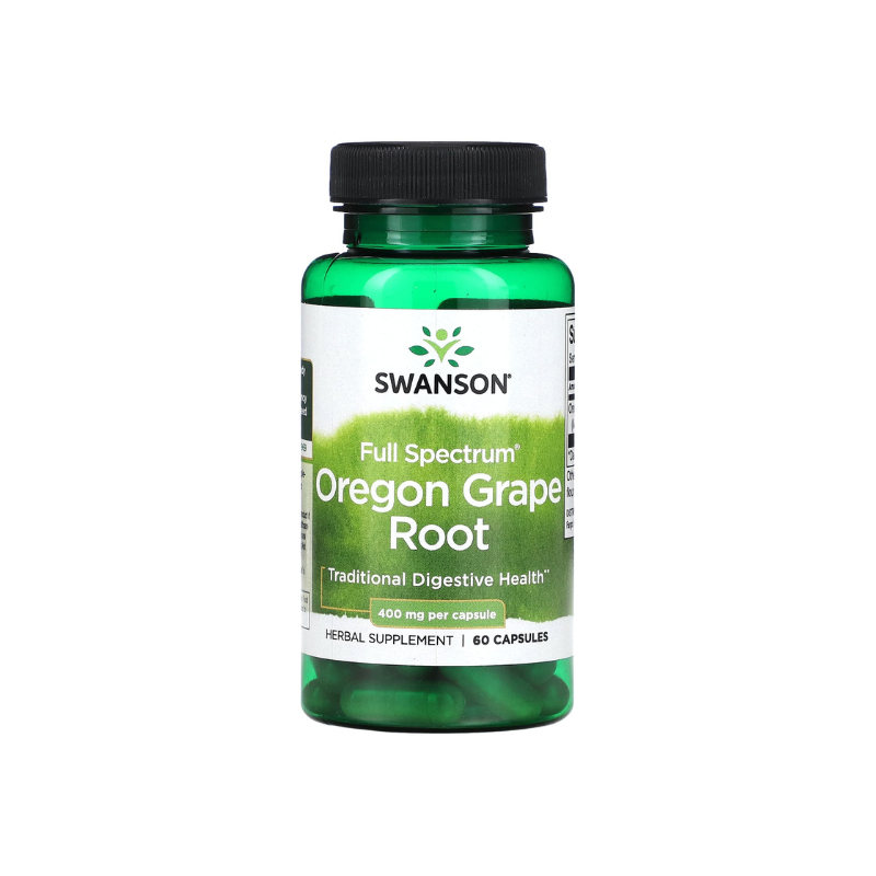 Full Spectrum Oregon Grape Root, 400mg - 60 caps - Swanson