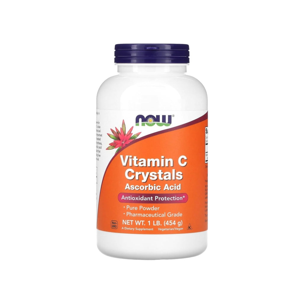 Vitamin C Crystals - 454 grams - NOW Foods