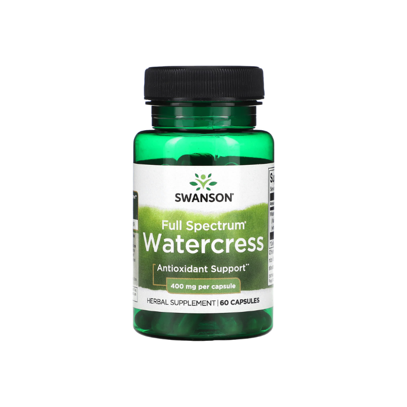 Full Spectrum Watercress, 400mg - 60 caps - Swanson