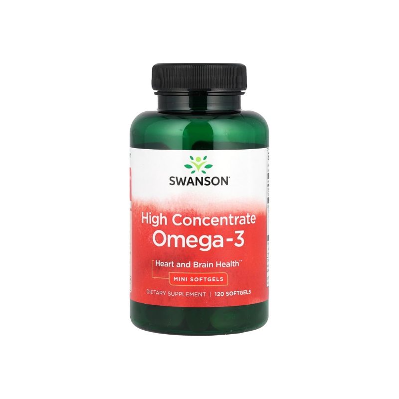 High Concentrate Omega-3 - 120 softgels - Swanson