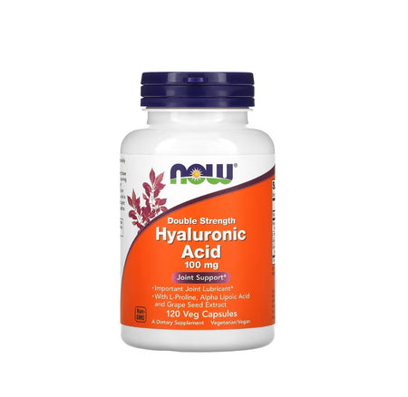 Hyaluronic Acid, 100mg Double Strength - 120 vcaps - NOW Foods