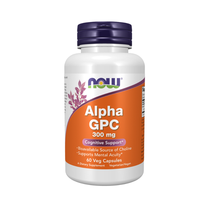 Alpha GPC, 300 mg - 60 cápsulas