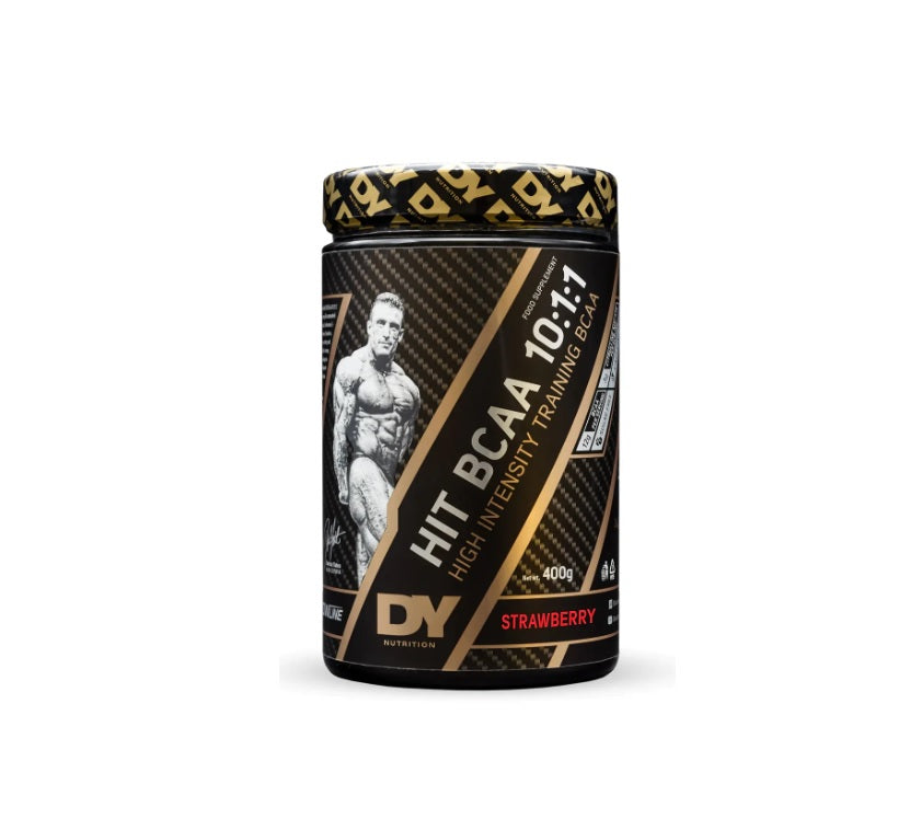 HIT BCAA 10:1:1, Strawberry - 400 grams - Dorian Yates