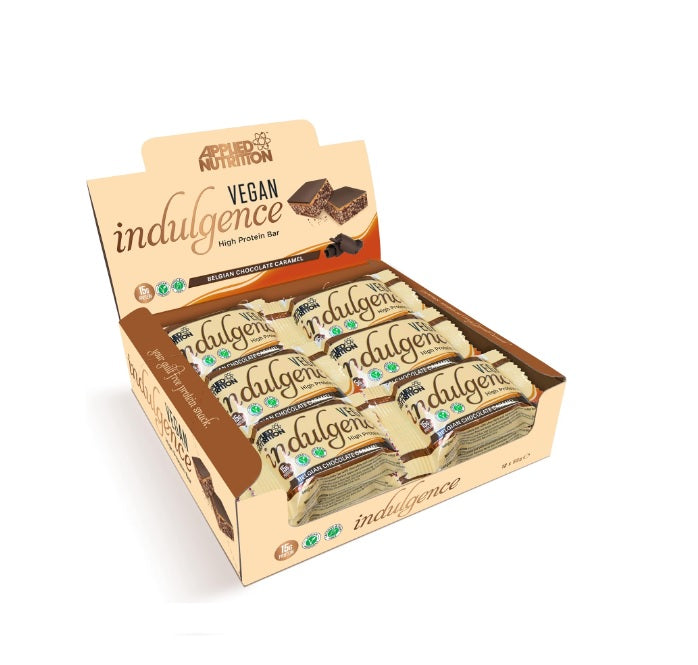 Vegan Indulgence Bar, Belgian Chocolate Mint - 12 x 50g - Applied Nutrition