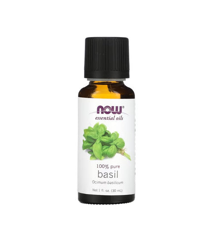 Essential Oil, Basil Oil - 30 ml. - Now Foods