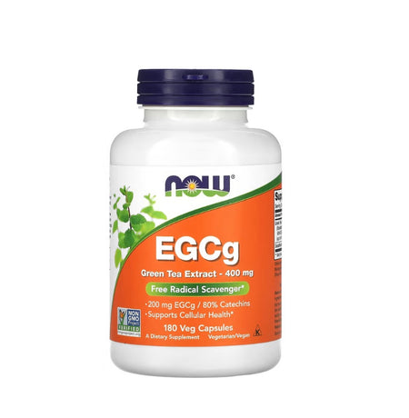 EGCg Green Tea Extract, 400mg - 180 vcaps - Now Foods