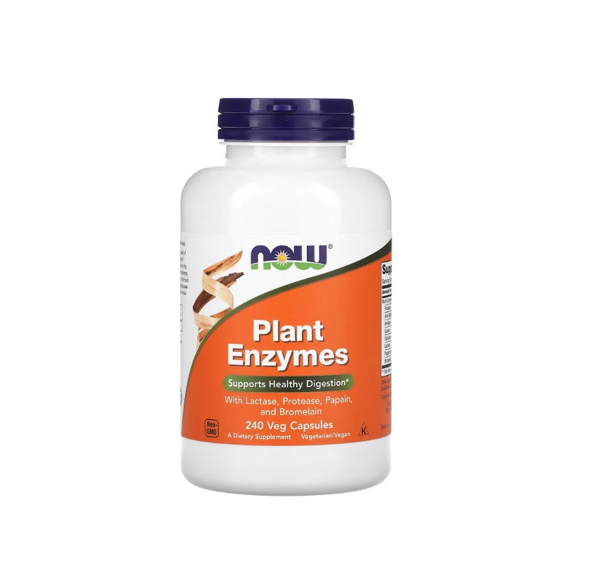 Plant Enzymes - 240 vcaps - NOW Foods