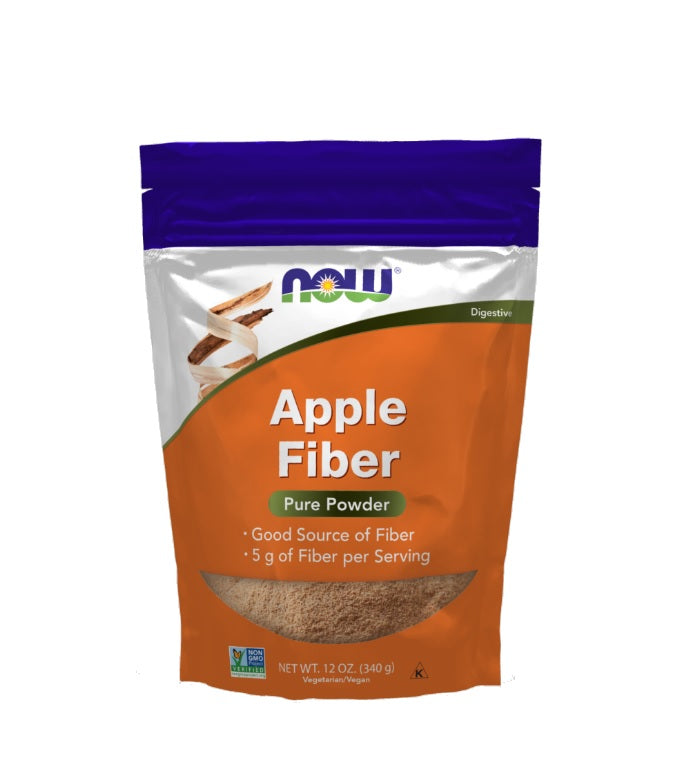 Apple Fiber - 340 grams - NOW Foods